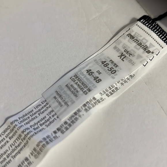 Marika Shiny Reptile Workout Crop Top Size XL New - Picture 4 of 6